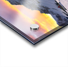 Tranquility by the Frozen Lake Acrylic print