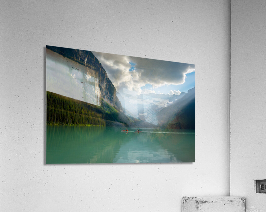 Serenity on Lake Louise Acrylic Print