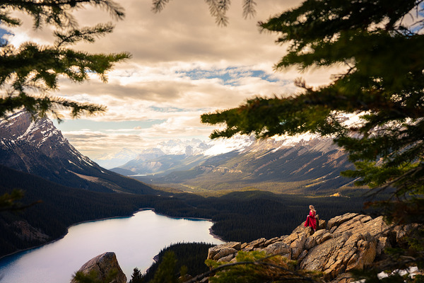 Over the Valley Print