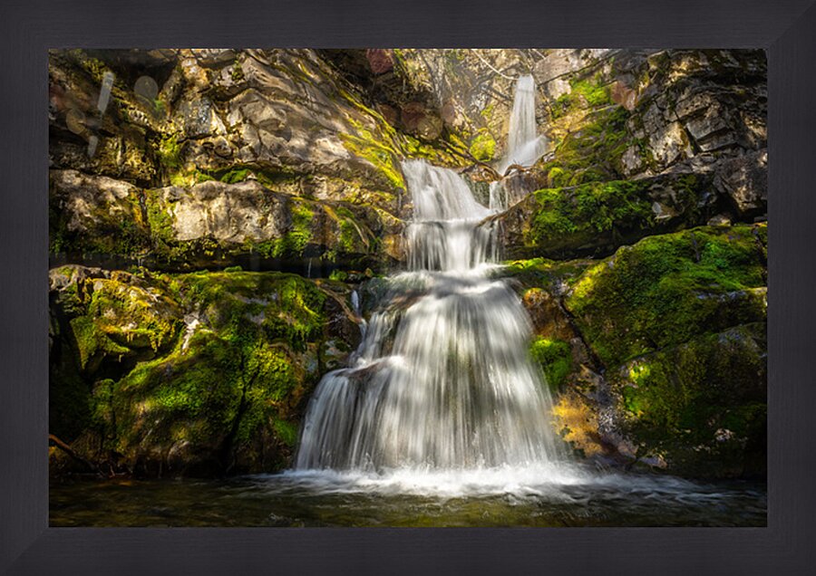 Cascading Symphony Picture Frame print