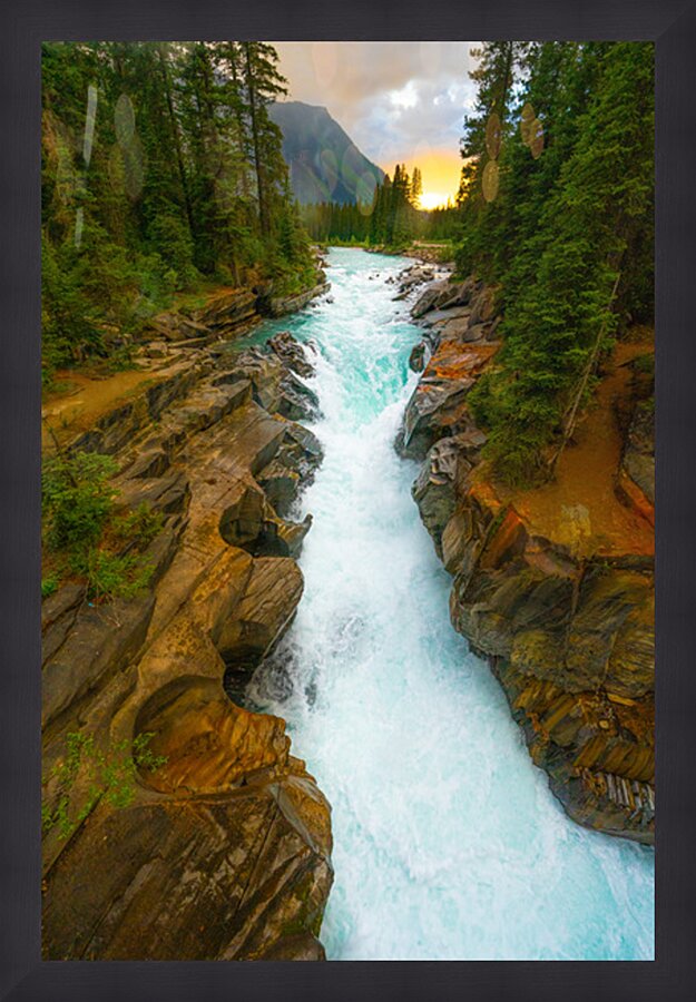 Cascade Beauty Picture Frame print