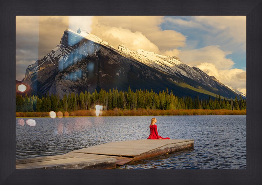 At Last the Stillness Picture Frame Printing