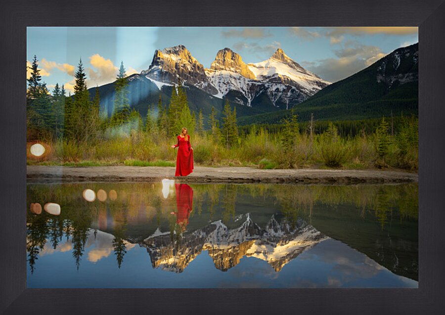 Between Peaks Picture Frame Printing