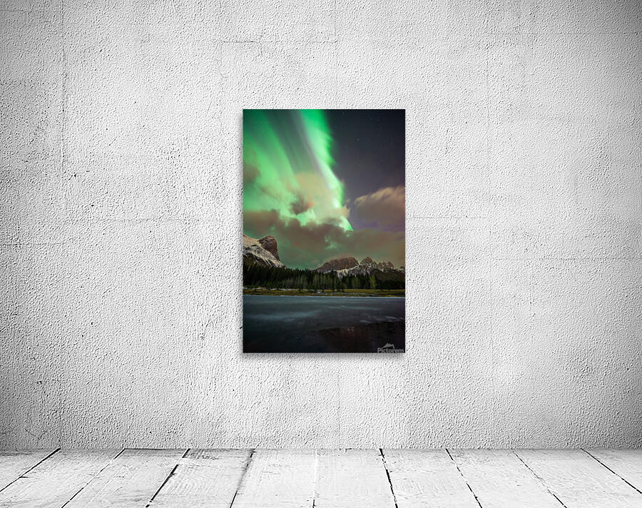 The Emerald Dance of the Lady in the Sky Wall Preview