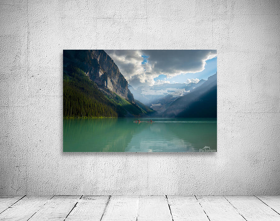Serenity on Lake Louise Wall Preview