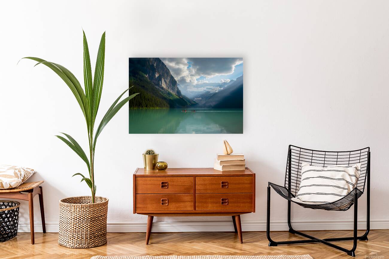 Serenity on Lake Louise Reproduction